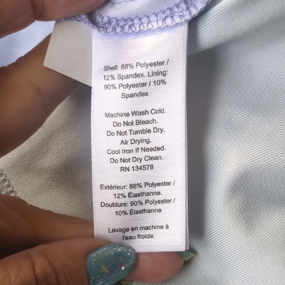 Vineyard Vines Lavender Patterned performance Golf Tennis Skirt Shorts Skorts - Picture 14 of 15